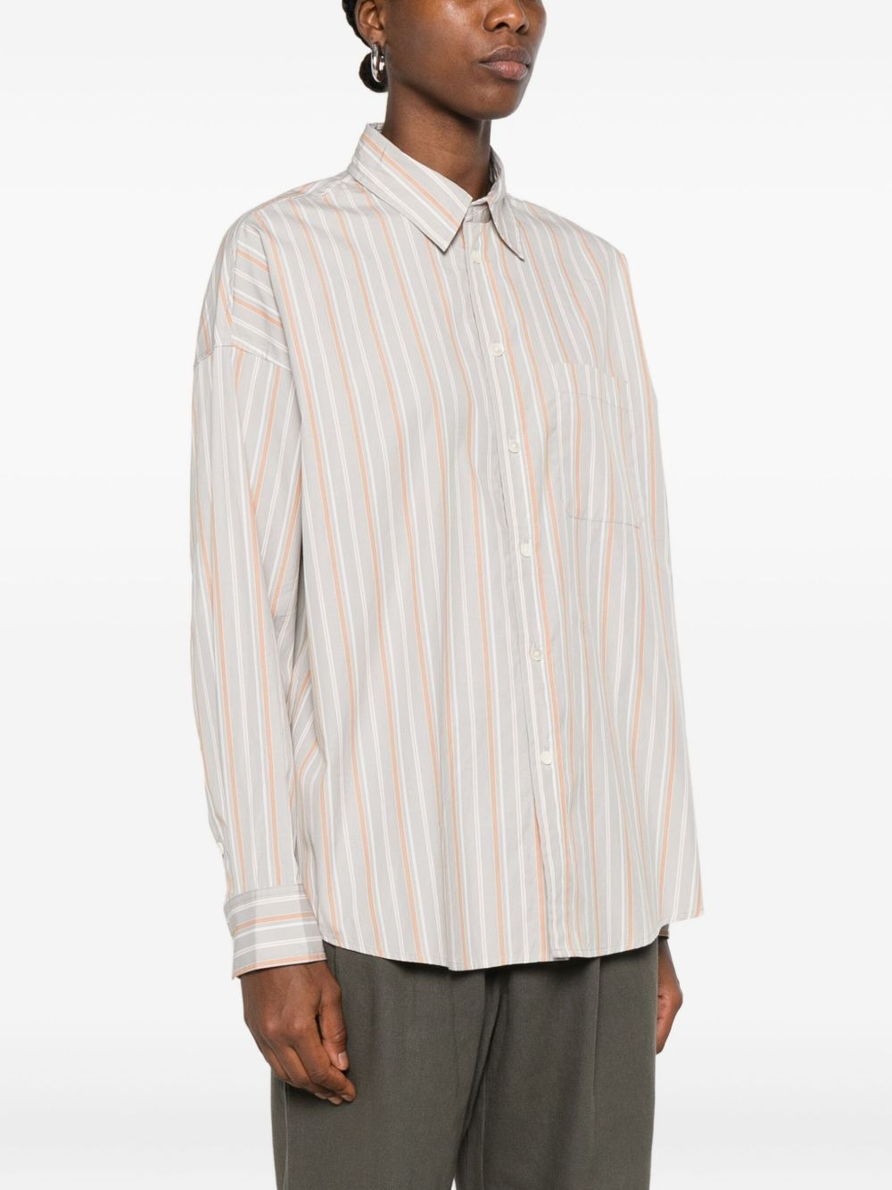 striped long-sleeve shirt - 3