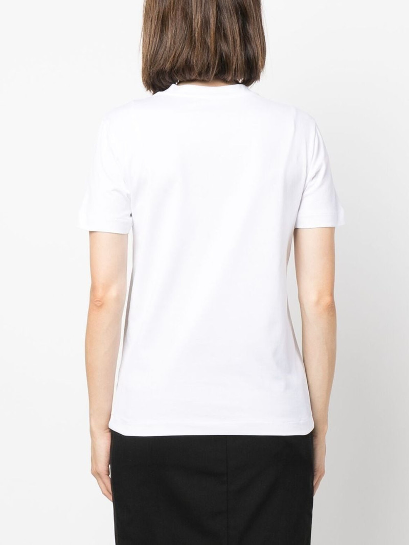 logo-print cotton T-shirt 4