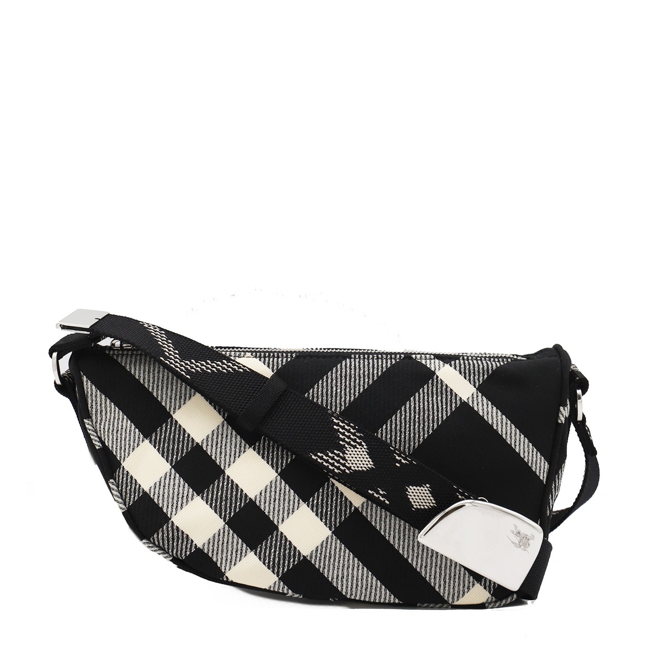 black and white shoulder bag - 1