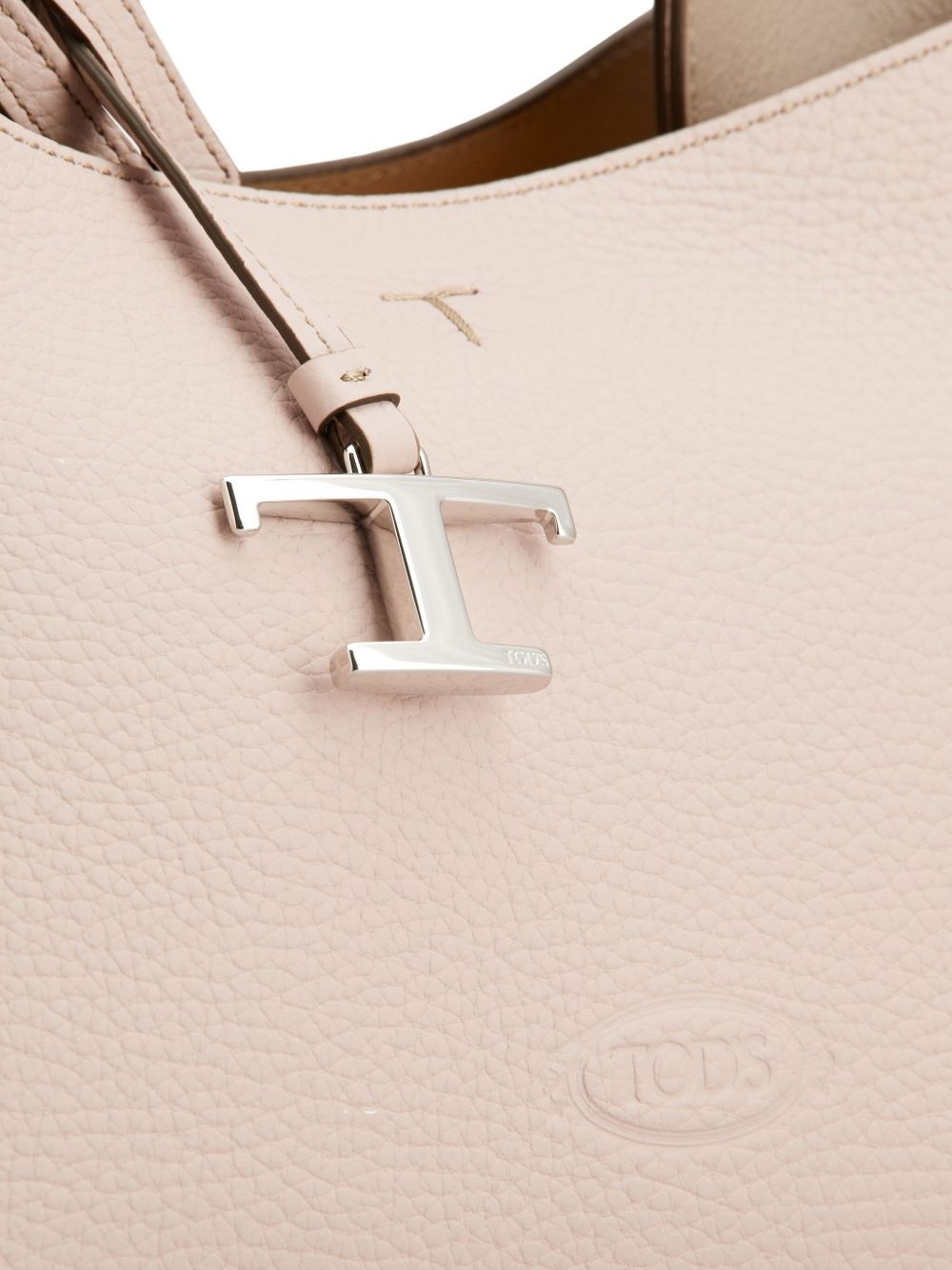 micro leather tote bag - 5