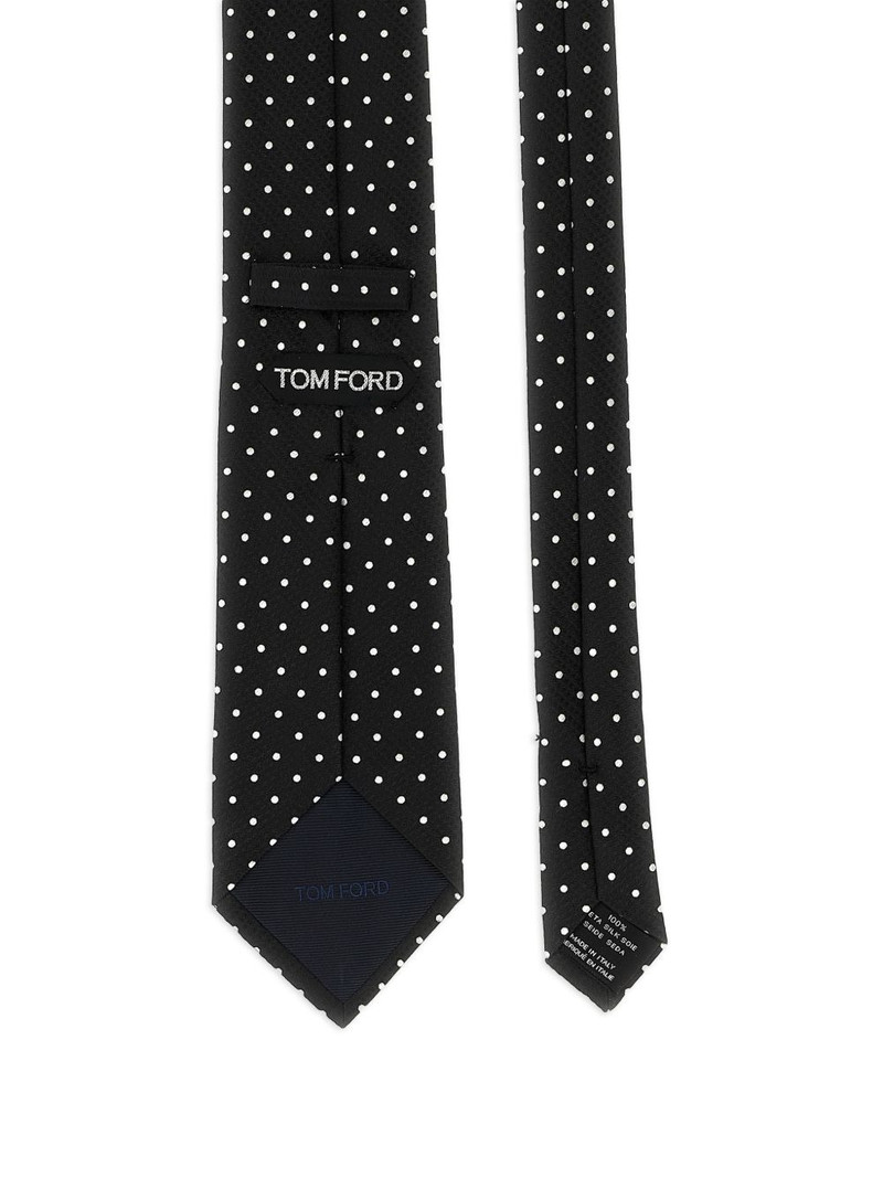 TOM FORD polka-dot tie outlook