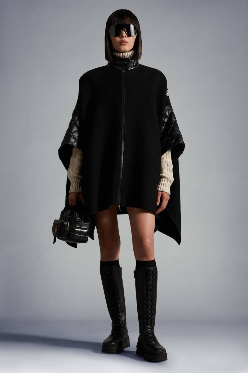 Moncler Wool Cape outlook