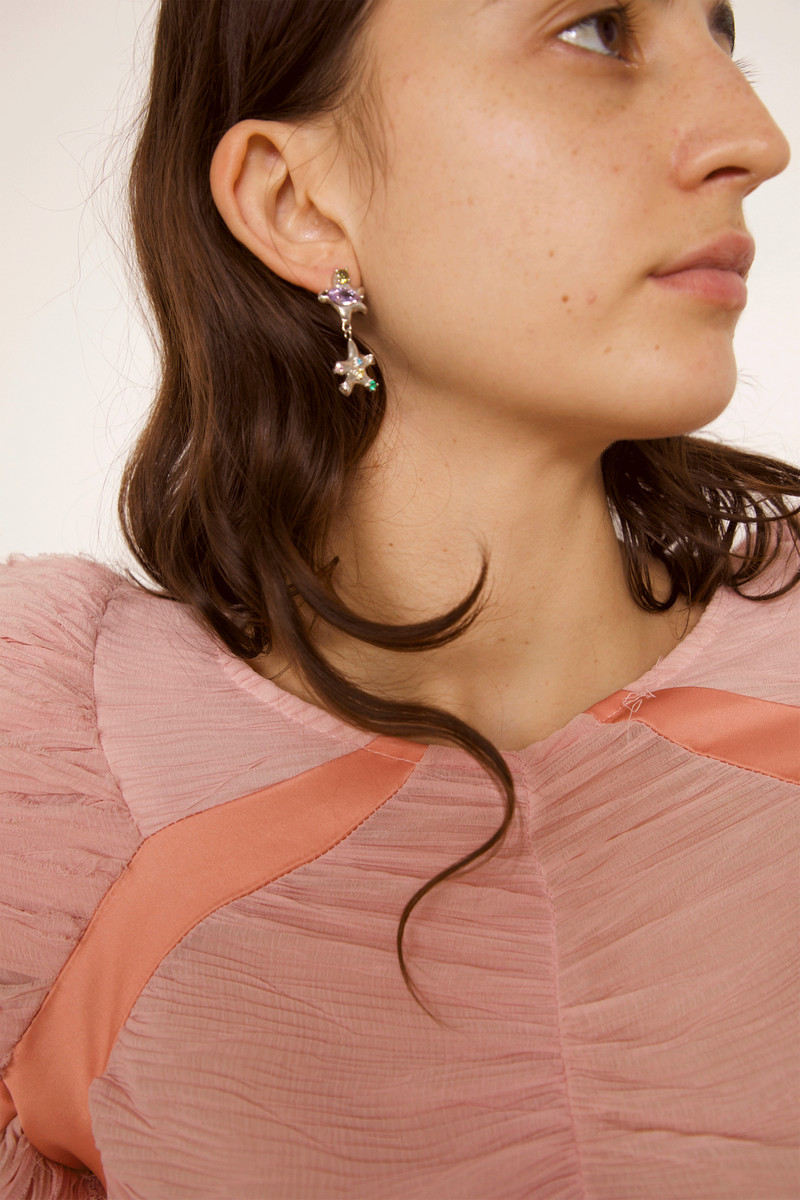 Collina Strada PARTY MIX STAR DANGLE EARRINGS outlook