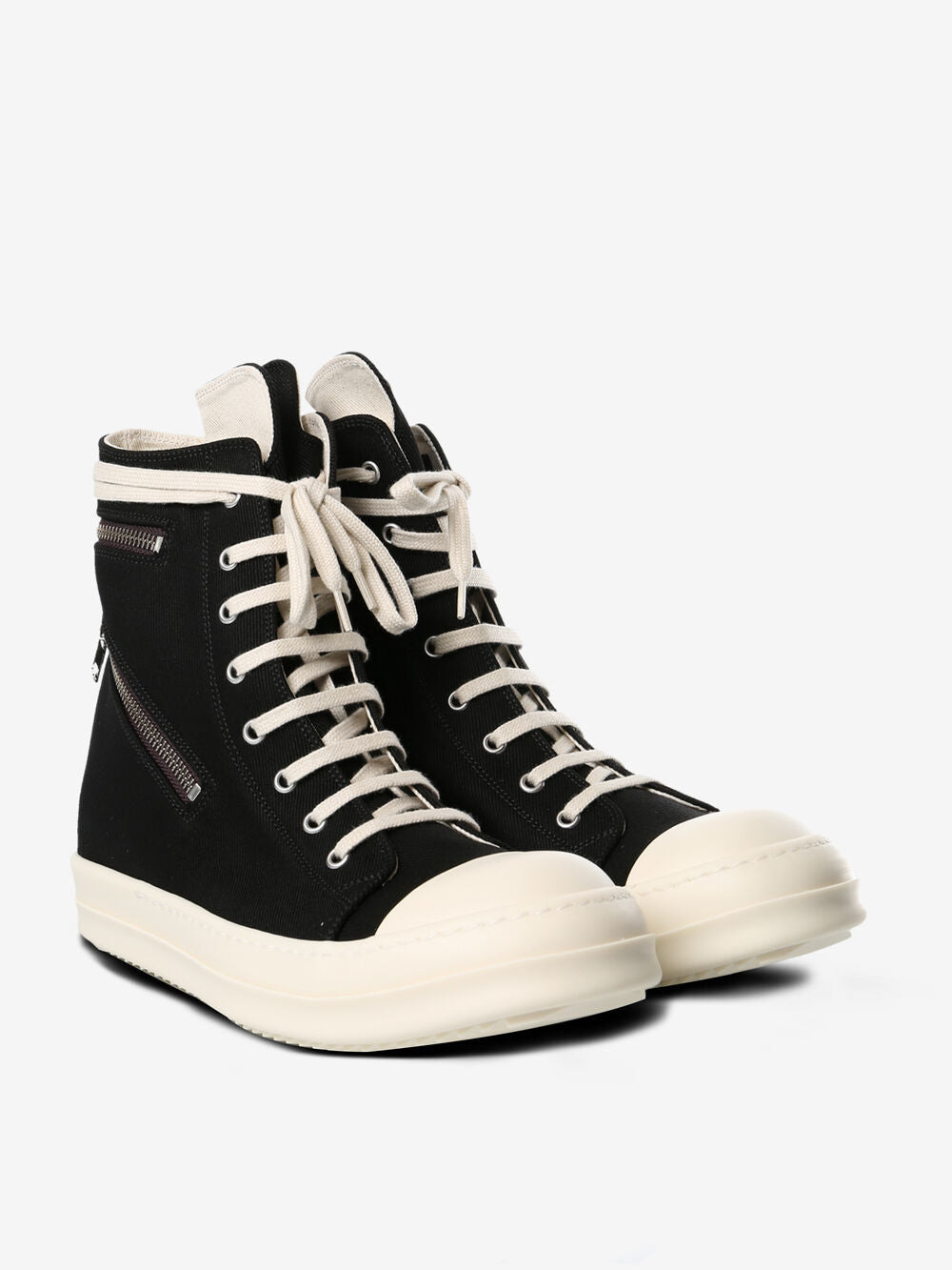 RICK OWENS DRKSHDW - Men Scarpe In Denim Cargo Sneakers - 2