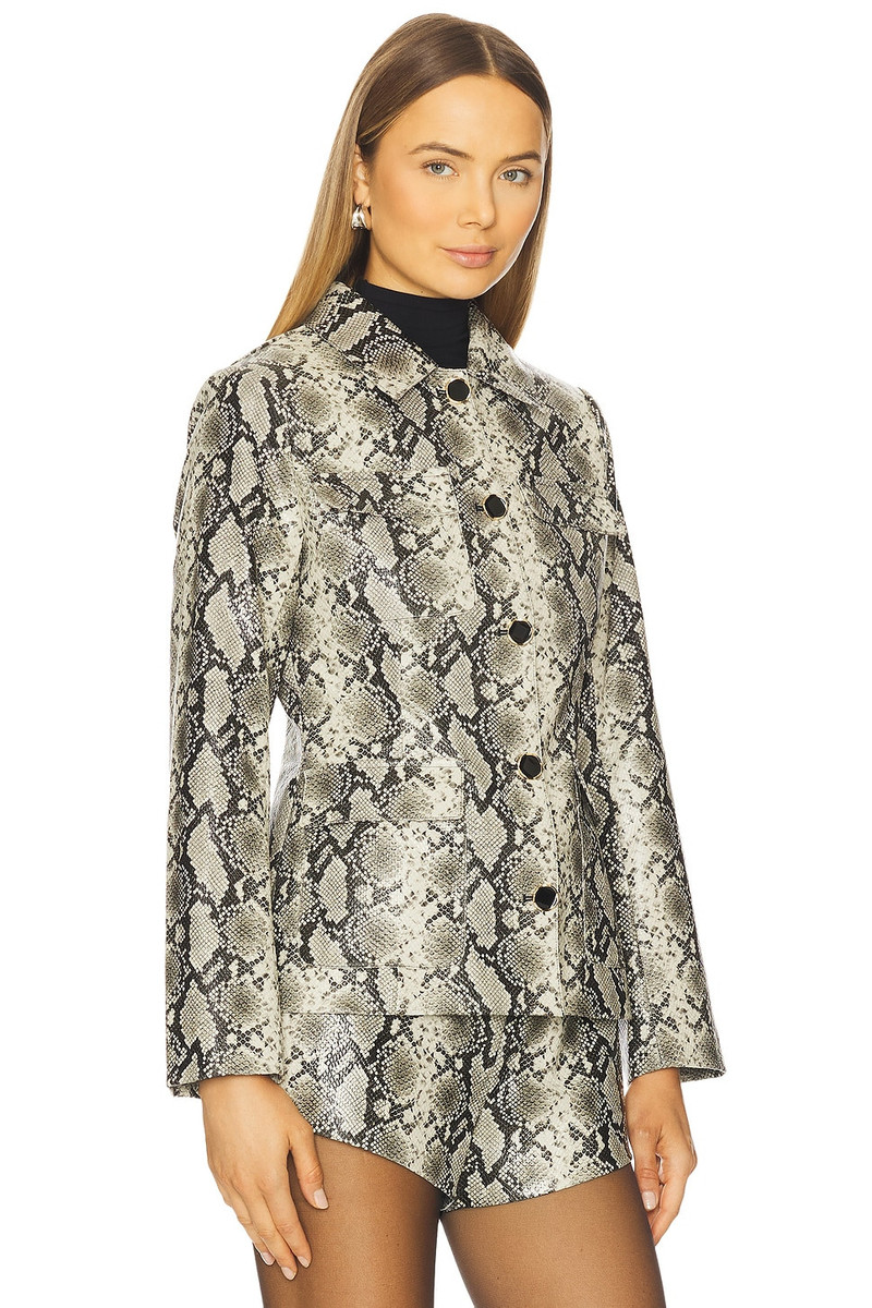 Line & Dot Python Jacket outlook