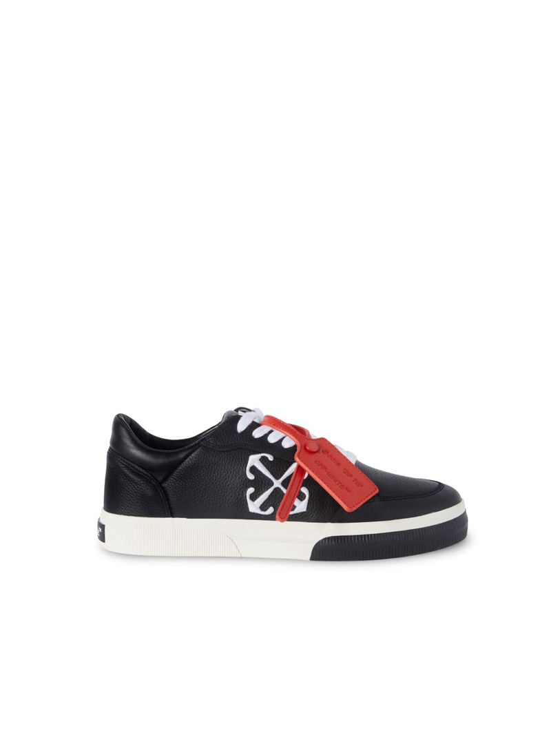 검정/백색 가죽 Vulcanized - 1