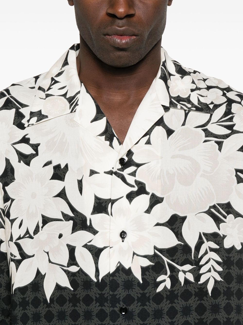 floral-print shirt - 5