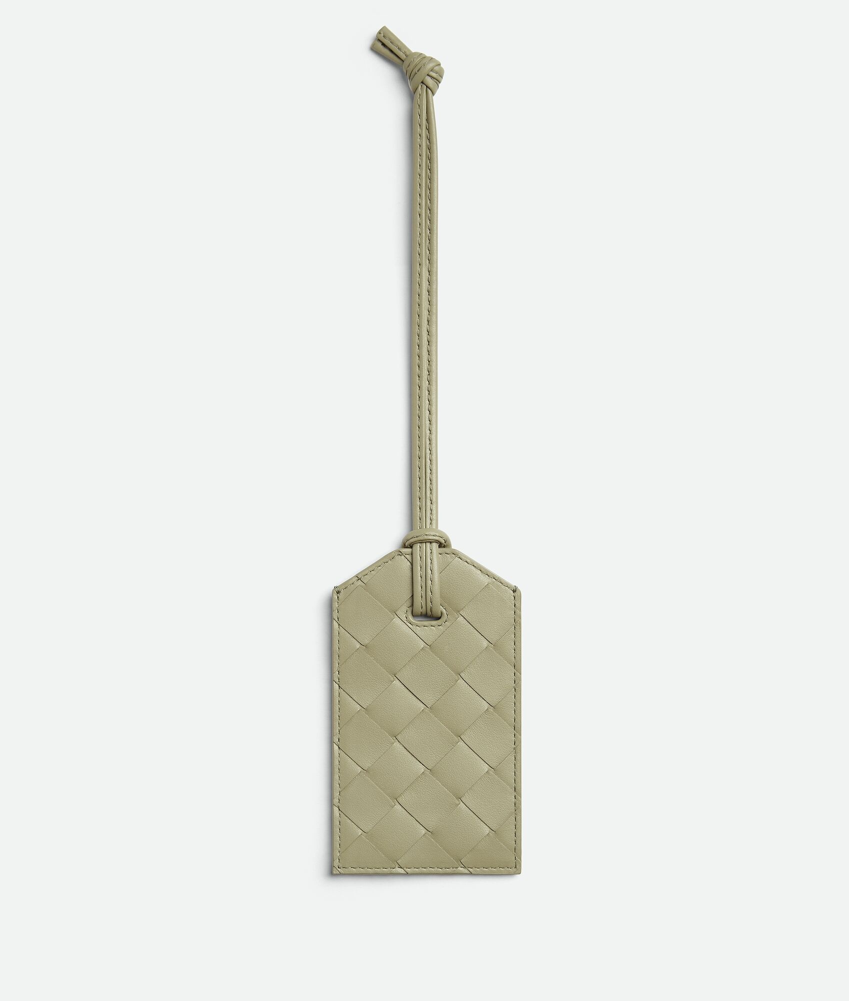 Intrecciato Tag Holder On Strap - 1