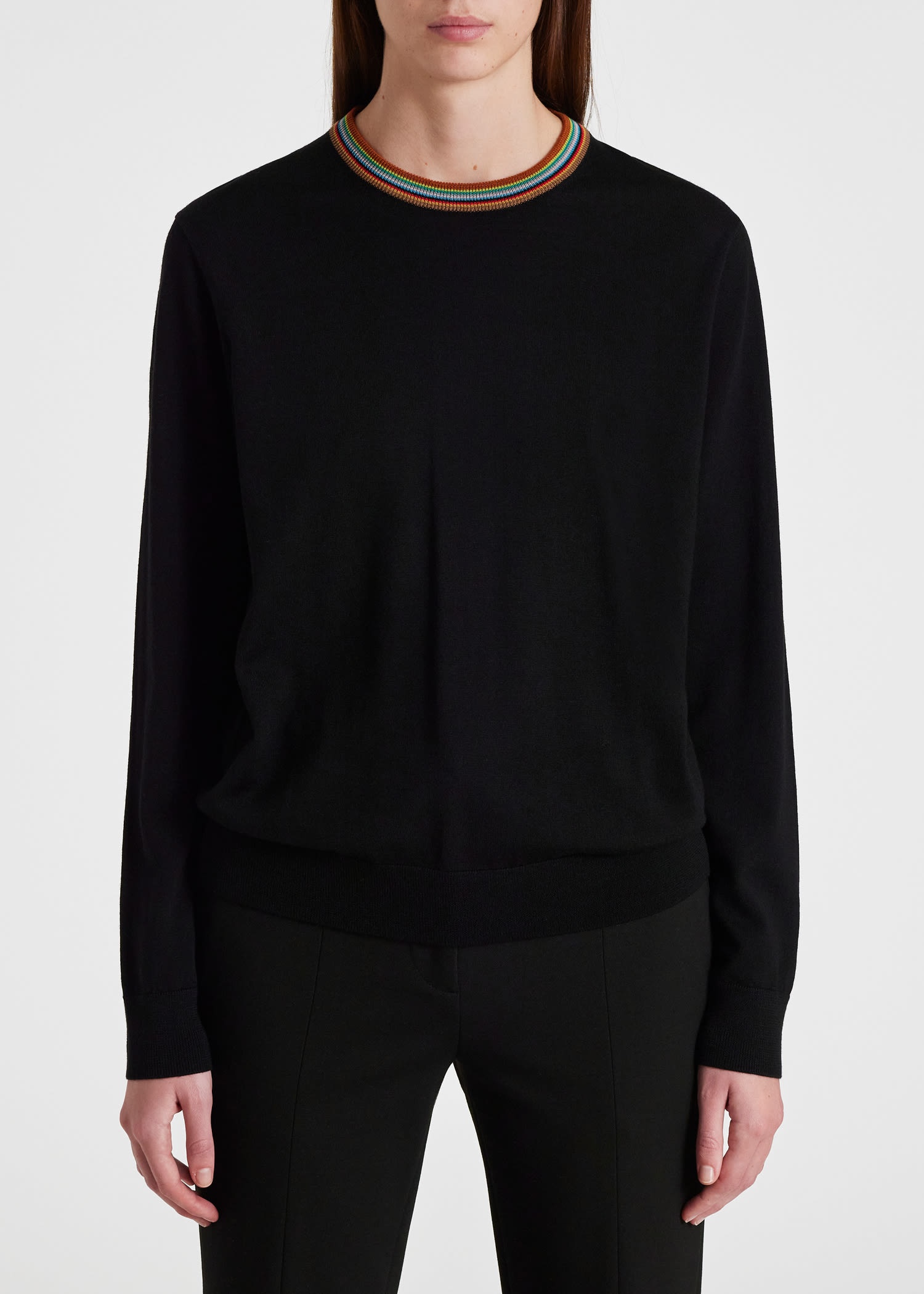 Sweater With 'Signature Stripe' Trim - 3