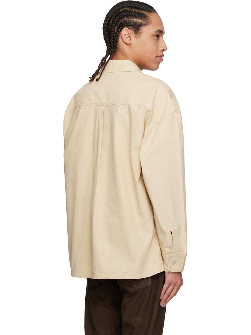Beige Terryc Shirt - 3