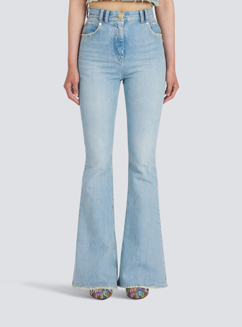 Bootcut eco-designed jeans 7