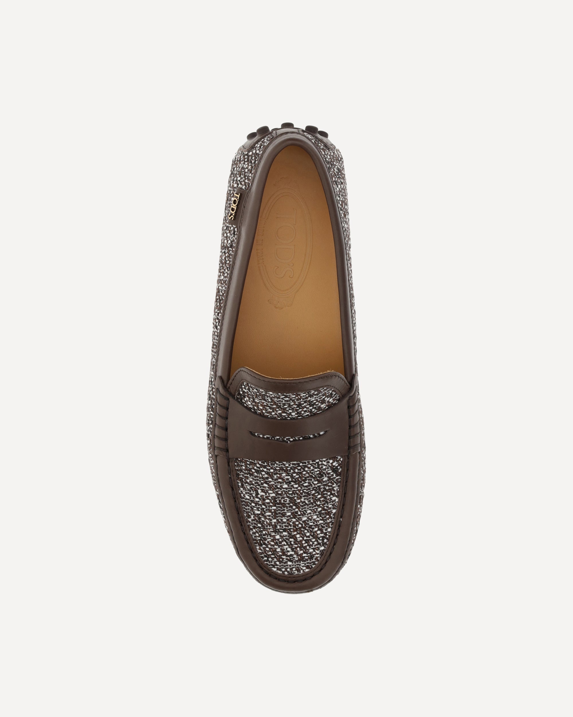 Tweed Gommino Loafers - 4