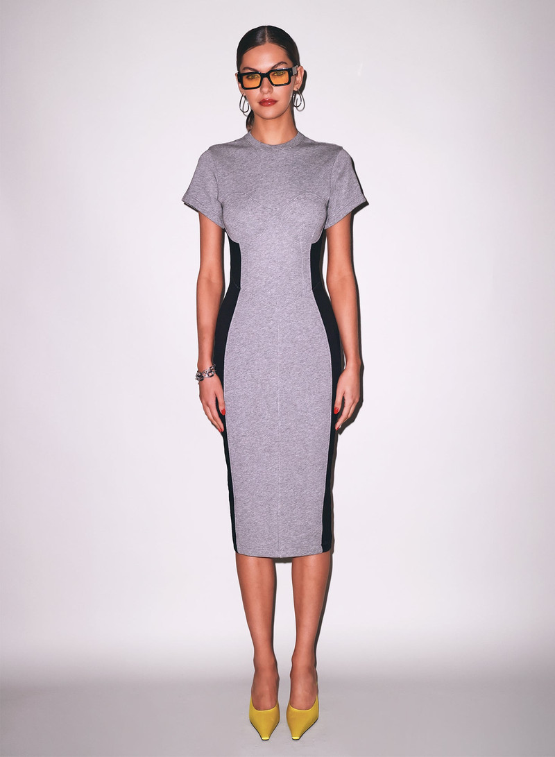 Terry Underbust Midi Dress 1