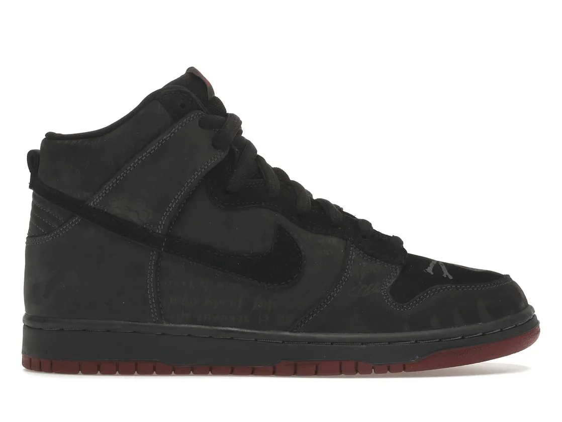 Nike SB Dunk High Melvins (Black) - 1