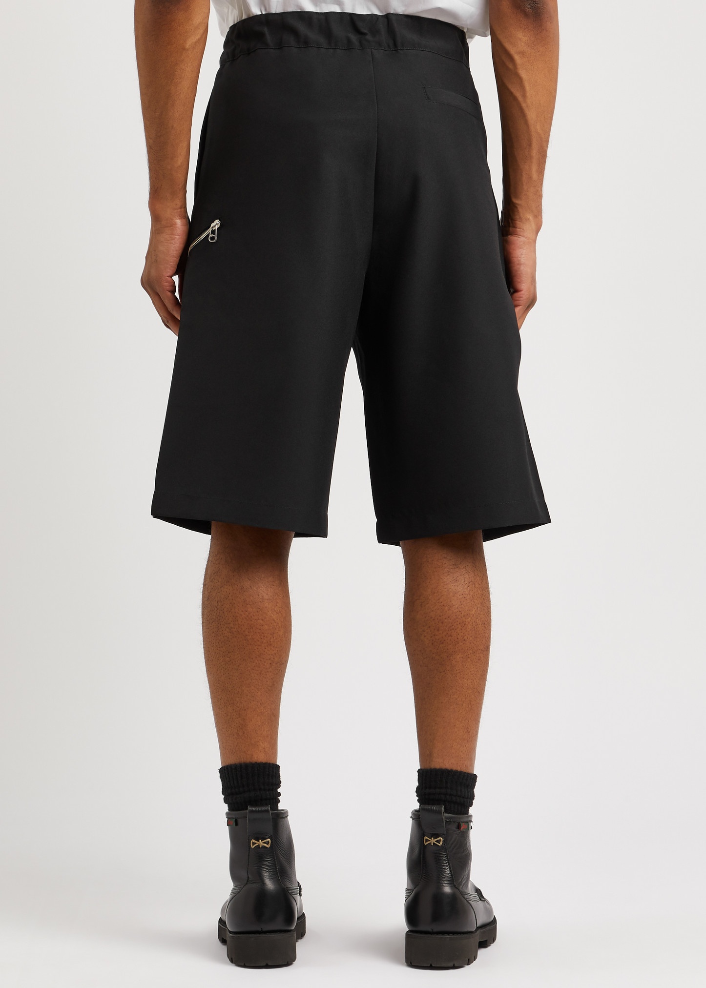 Regs belted woven shorts - 3