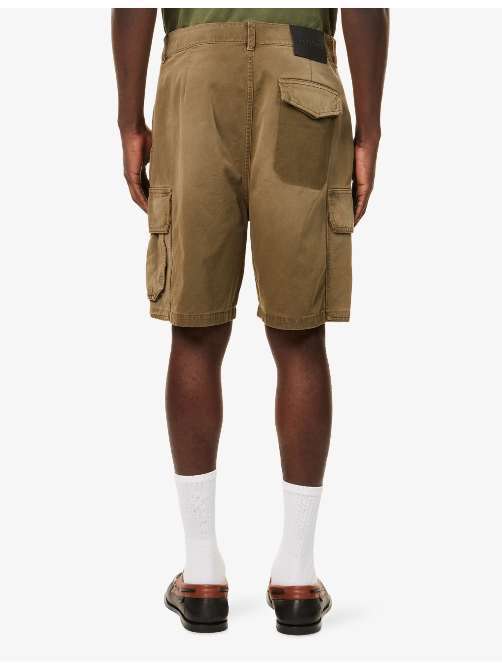 Cargo Regular-Fit Cotton Shorts - 4
