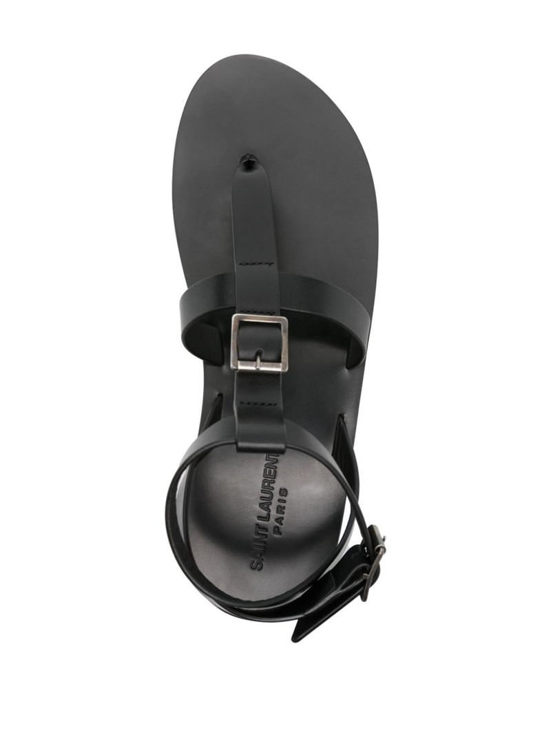buckled leather sandals 4