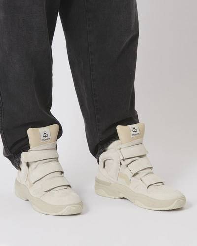 Isabel Marant BUMKEEH LEATHER SNEAKERS outlook