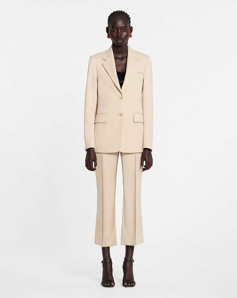 Lanvin FLORAL JACQUARD SINGLE-BREASTED JACKET outlook