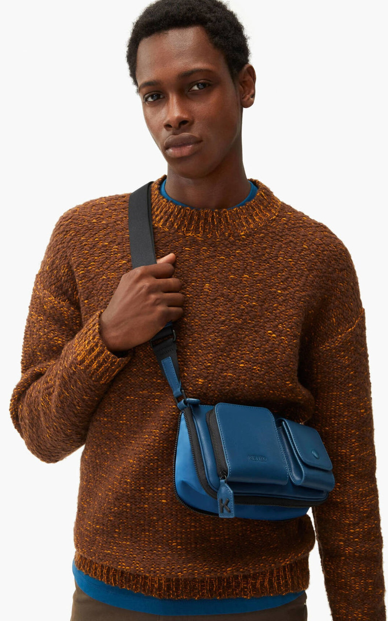 KENZO Small KENZO Kompact leather shoulder bag outlook