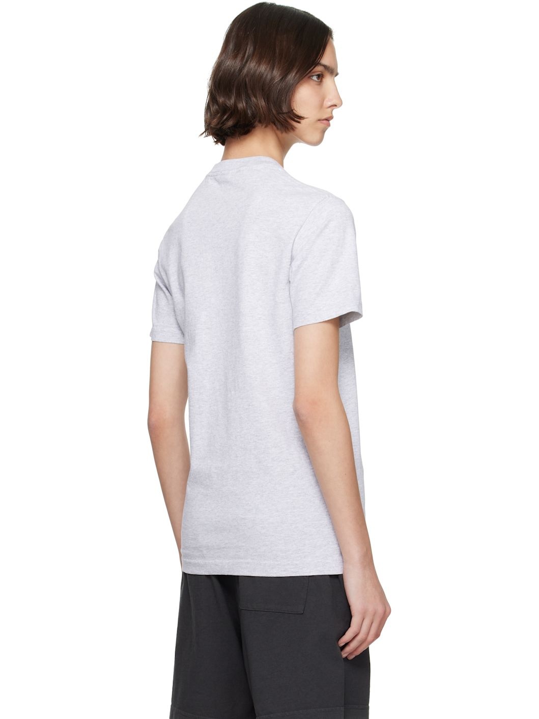Gray 'California' T-shirt - 3
