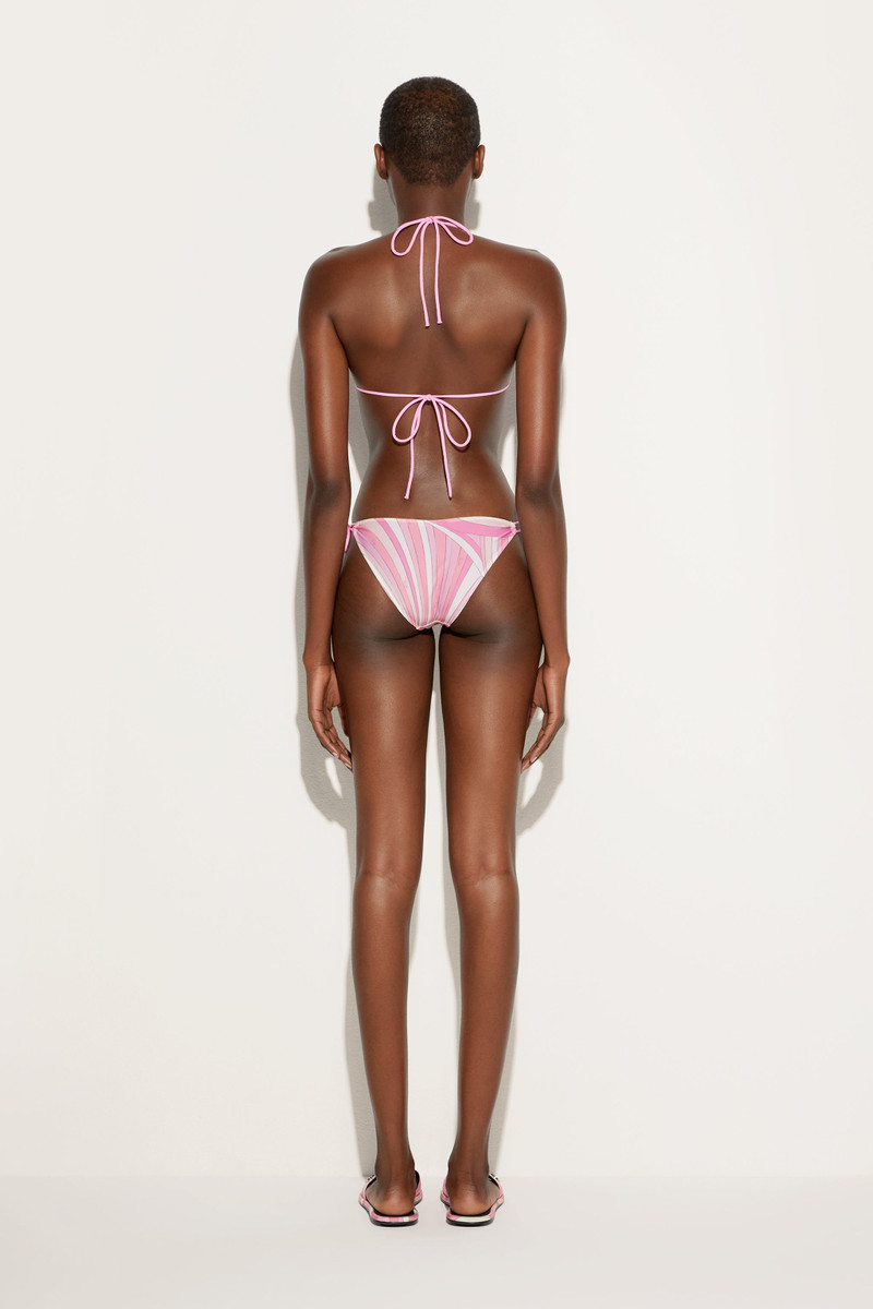 IRIDE PRINT TRIANGLE BIKINI TOP 4
