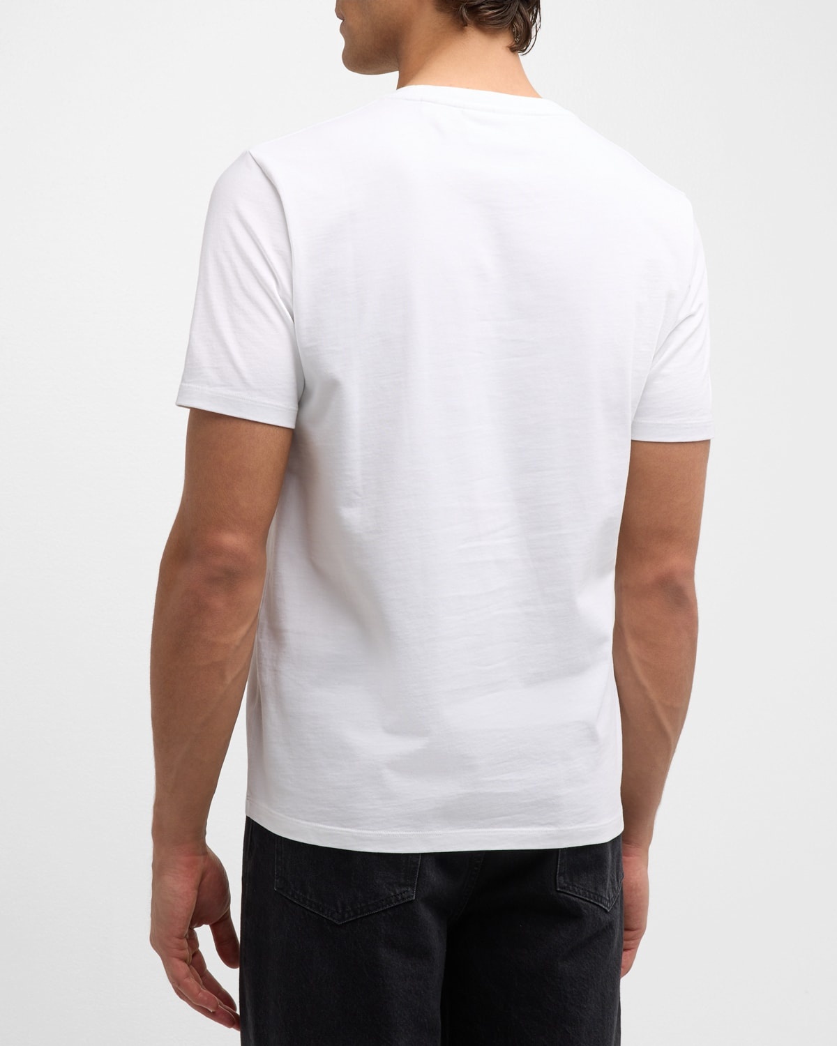 Men's Heavyweight Cotton Crewneck Classic Fit T-Shirt - 3