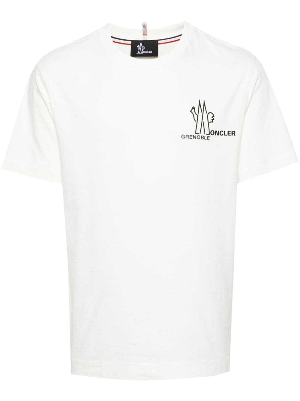 logo-print cotton T-shirt - 1