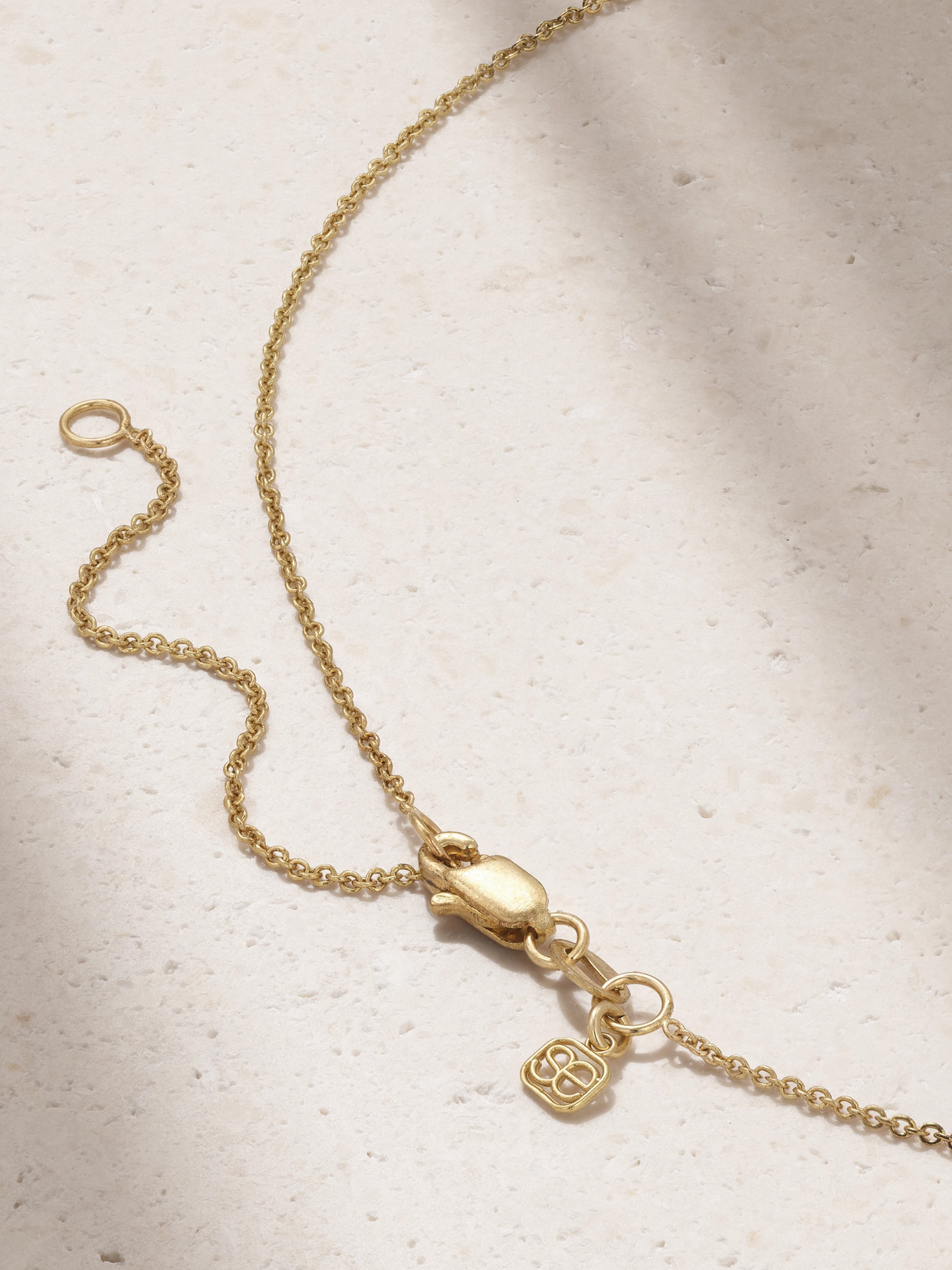 Starfish 14-karat Gold Diamond Necklace - 3