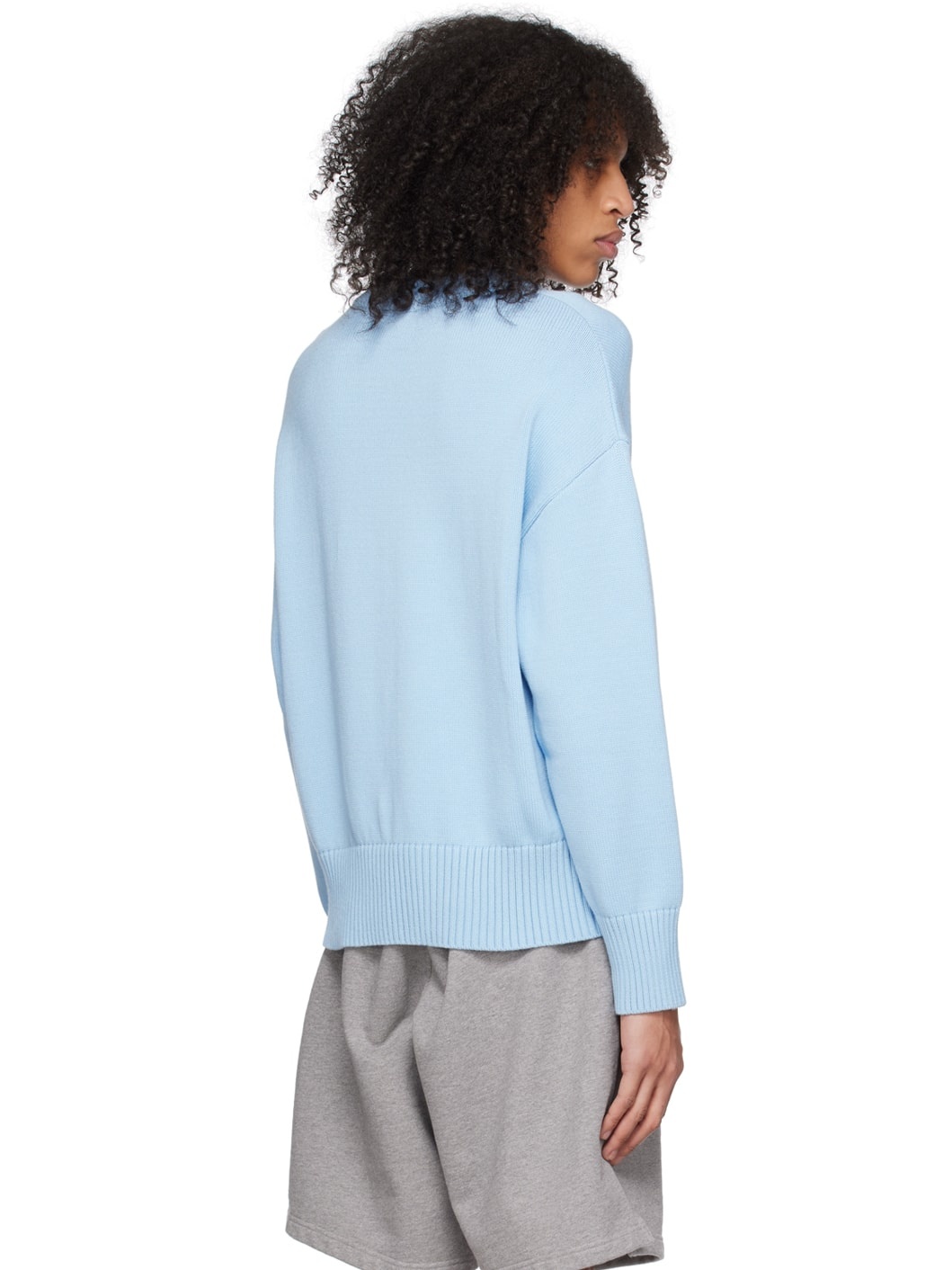 Blue Ami de Cœur Sweater - 3