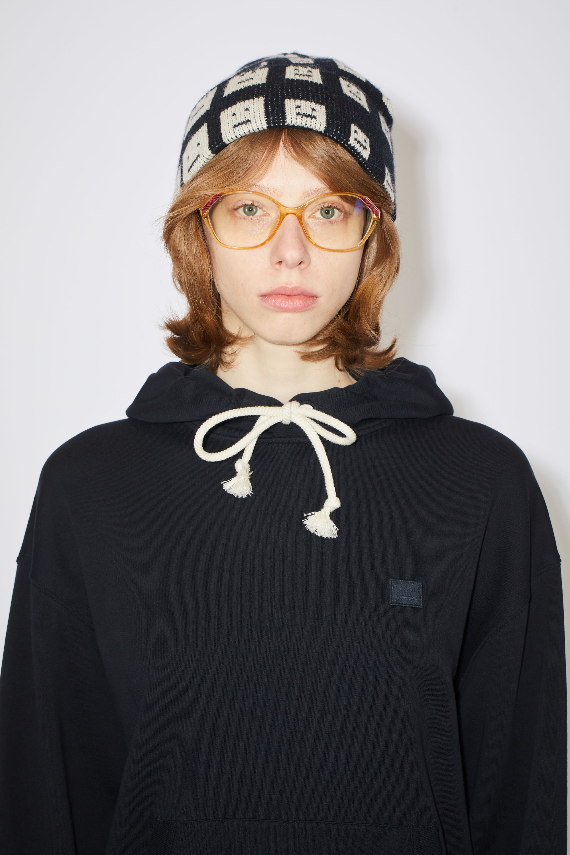 Knit beanie - Black - 2