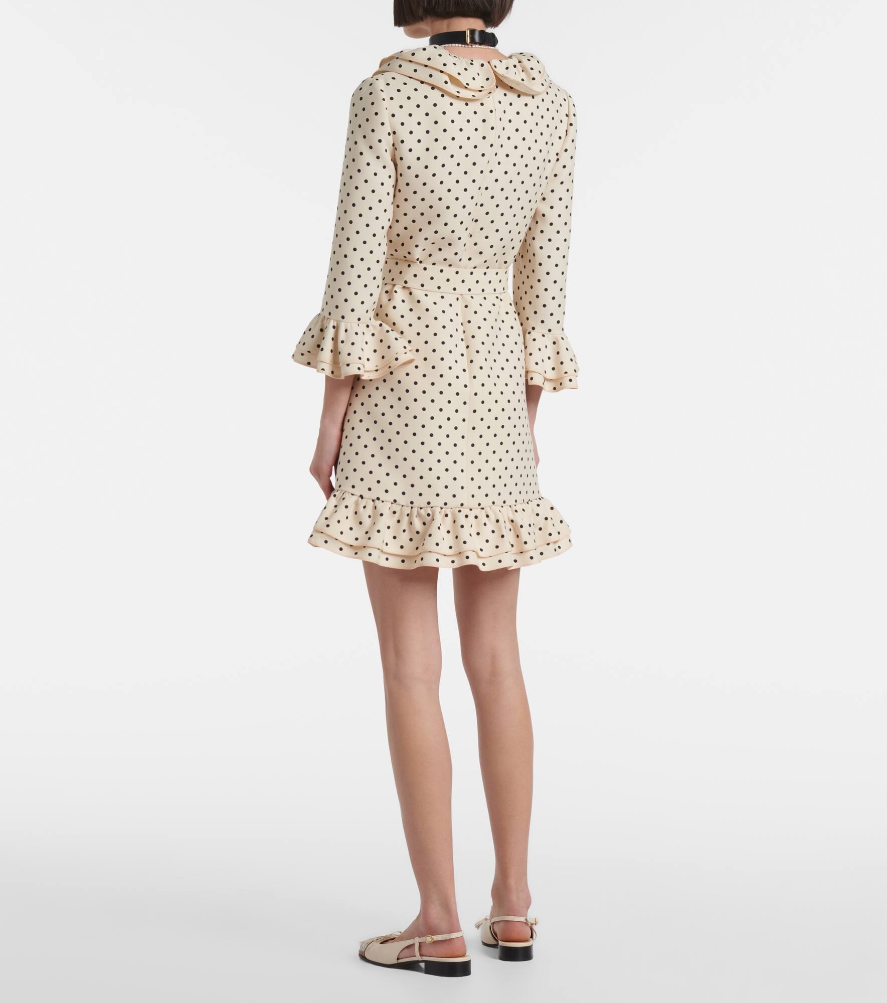 Crepe Couture Plusdepois ruffled minidress - 3
