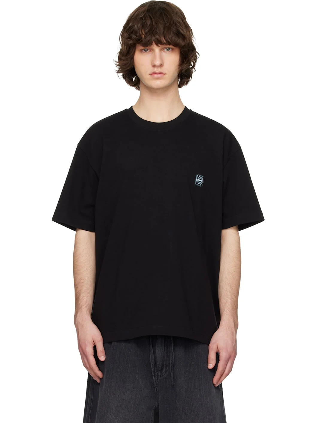 Black Butterfly Graphic Short-Sleeve T-shirt - 1