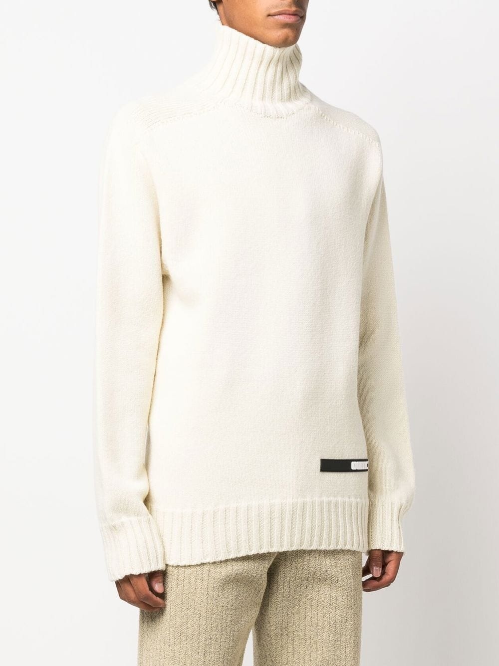 roll-neck long-sleeve jumper - 2