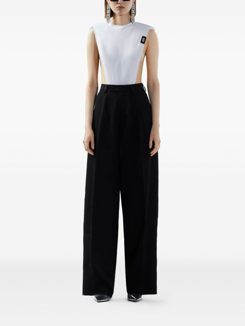 GCDS logo-tag bodysuit outlook
