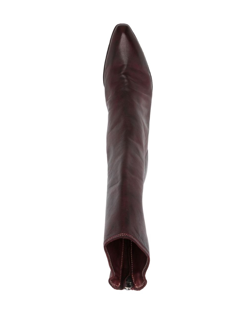 55mm leather boots - 4