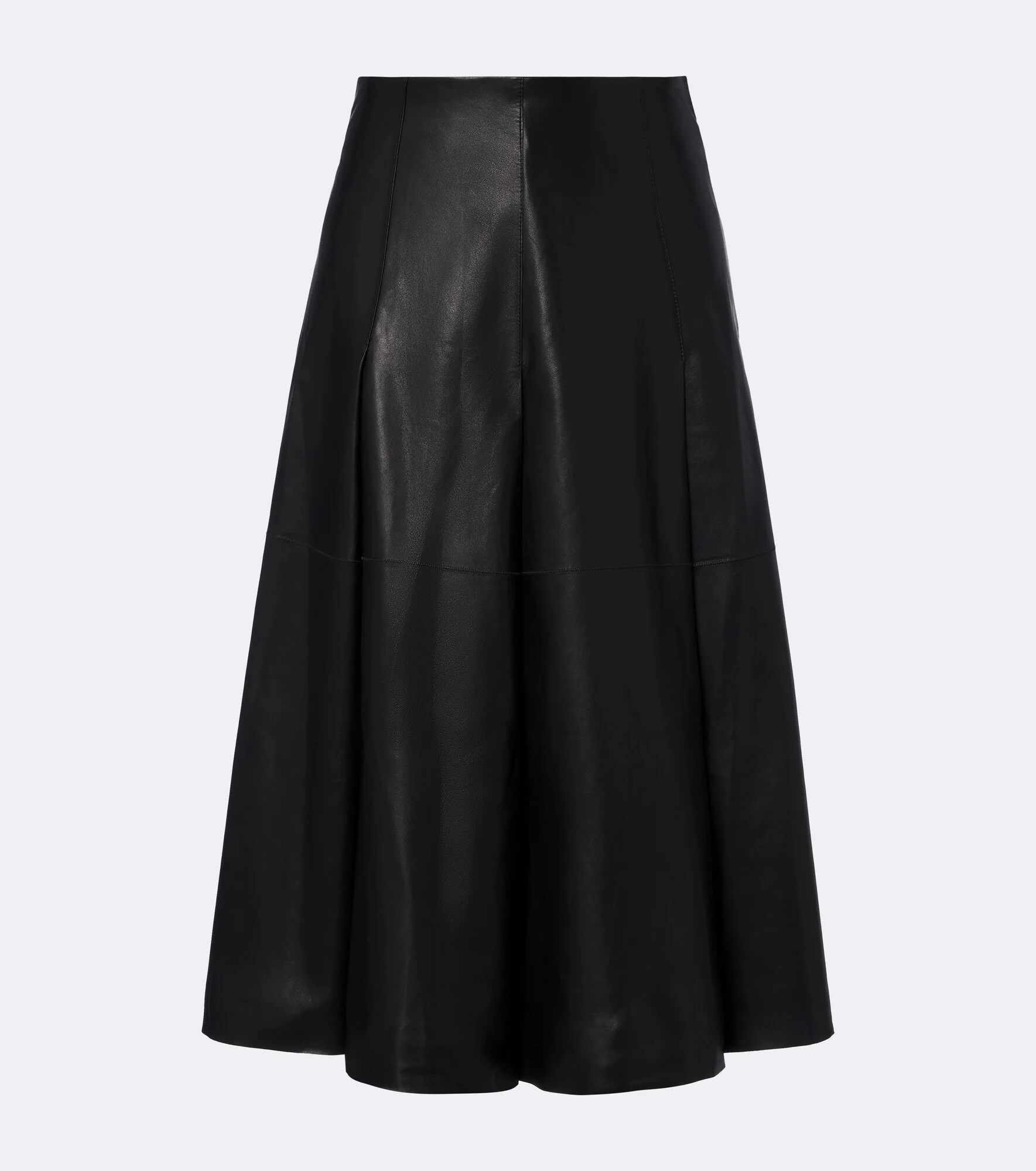 Riya leather midi skirt - 1