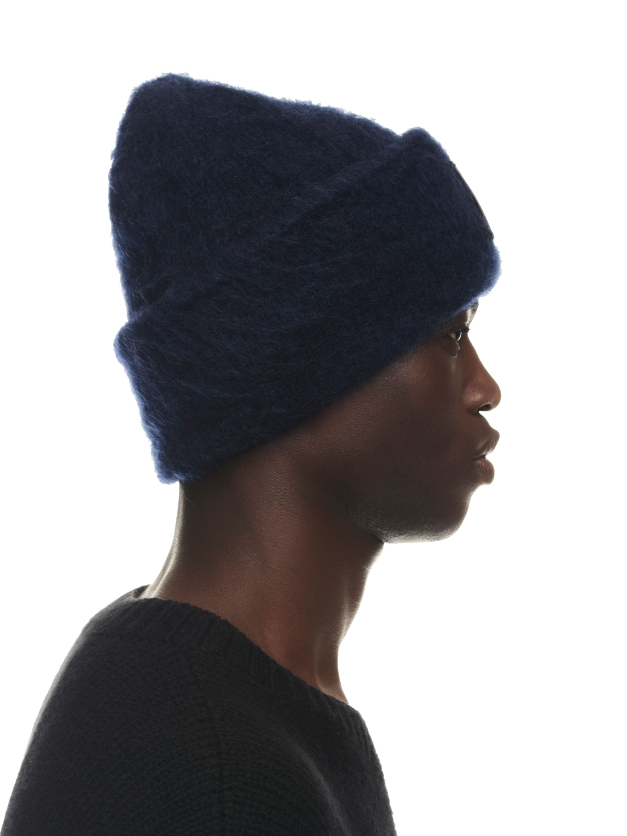 Arrow Patch Mohair Knit Beani Sierra Leo - 4