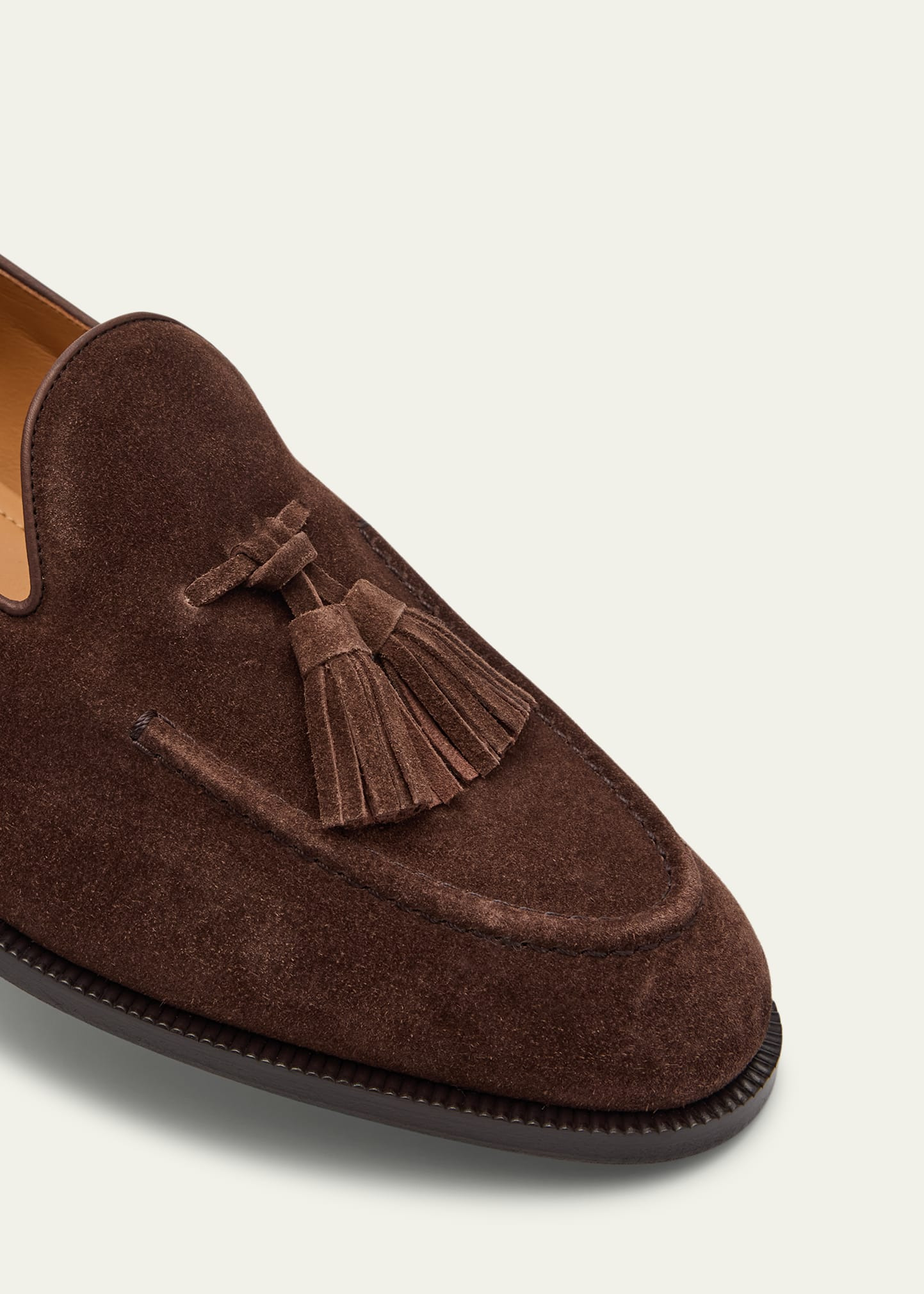 Men's Serge Suede Tassel Loafers - 4