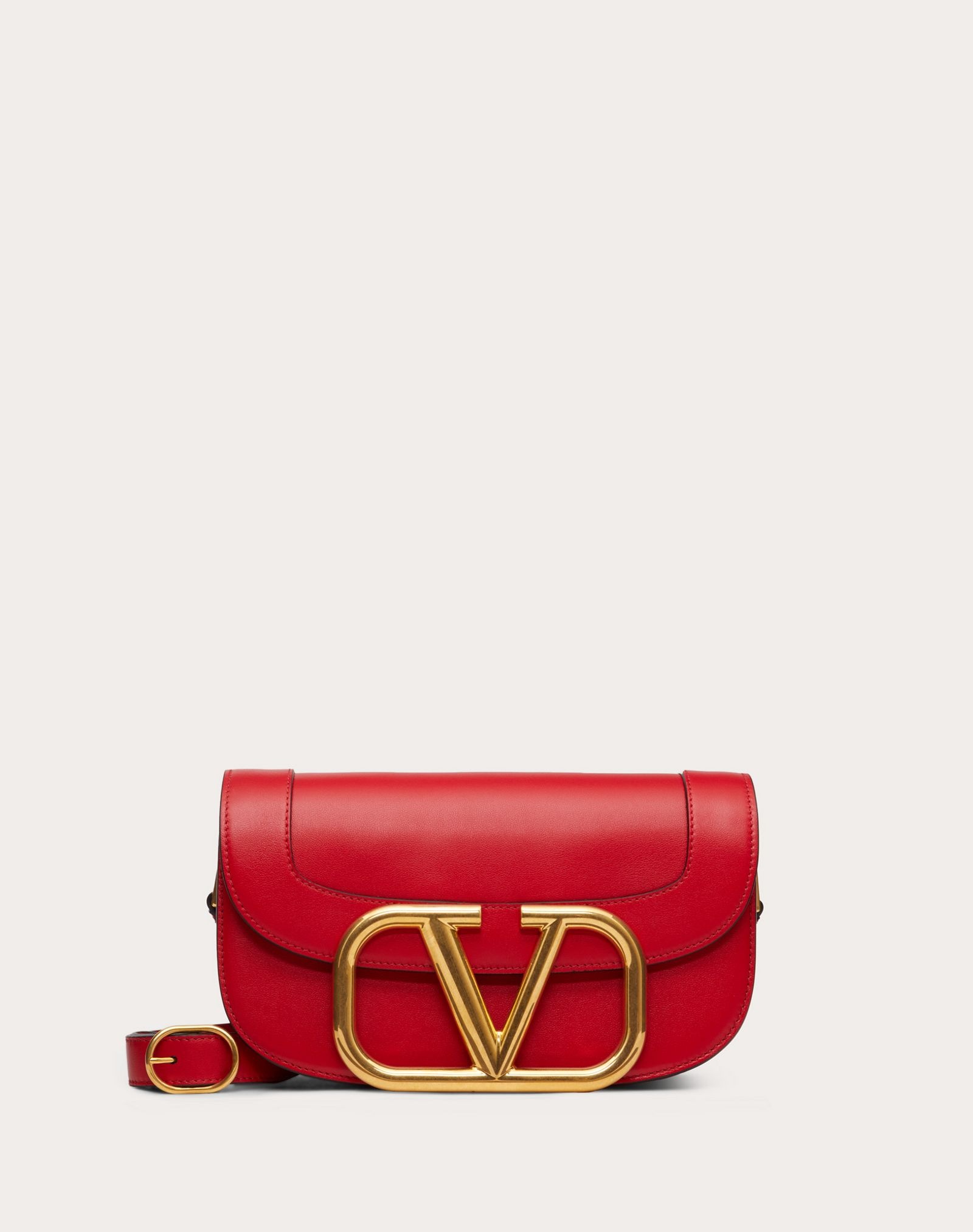 Supervee Calfskin Crossbody Bag - 1