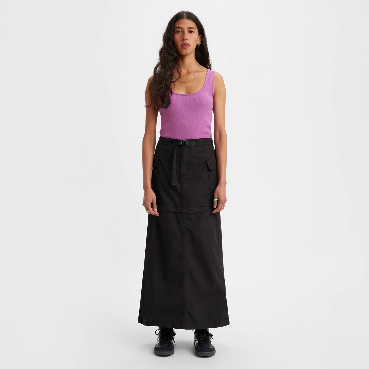 CONVERTIBLE CARGO SKIRT - 2