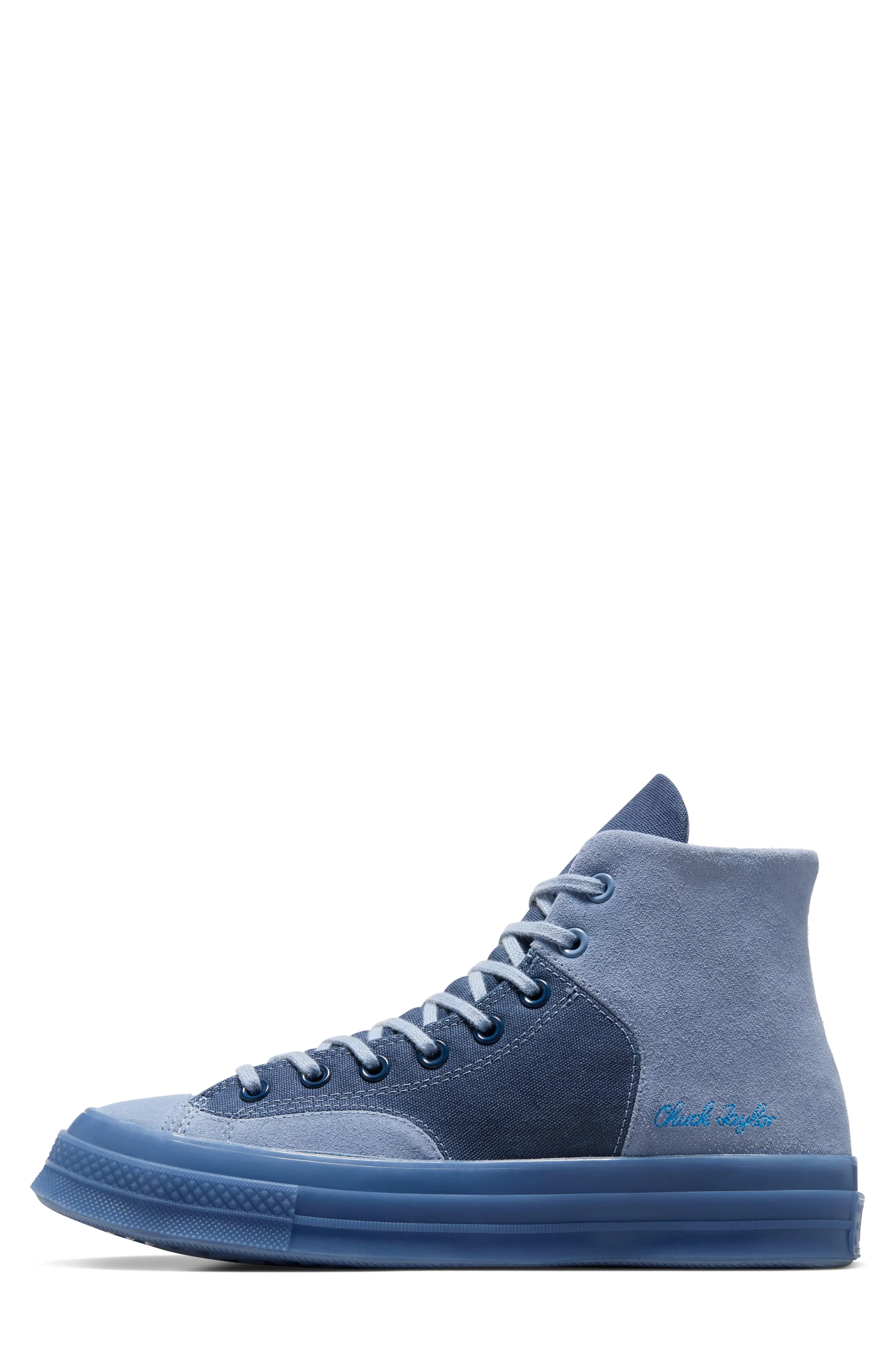 Chuck 70 Marquis High Top Sneaker in Navy/Thunder Daze - 8