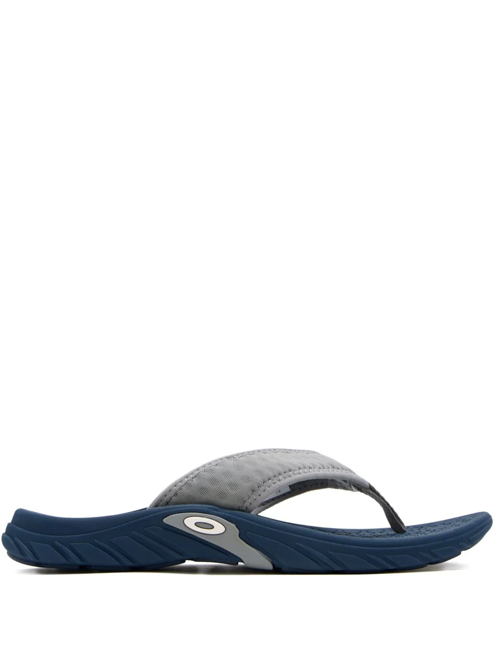 logo-print strap flip-flops - 1