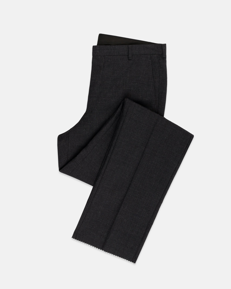 J. PRESS MADE-IN-USA CHARCOAL TIC WEAVE FOX AIR SUIT outlook