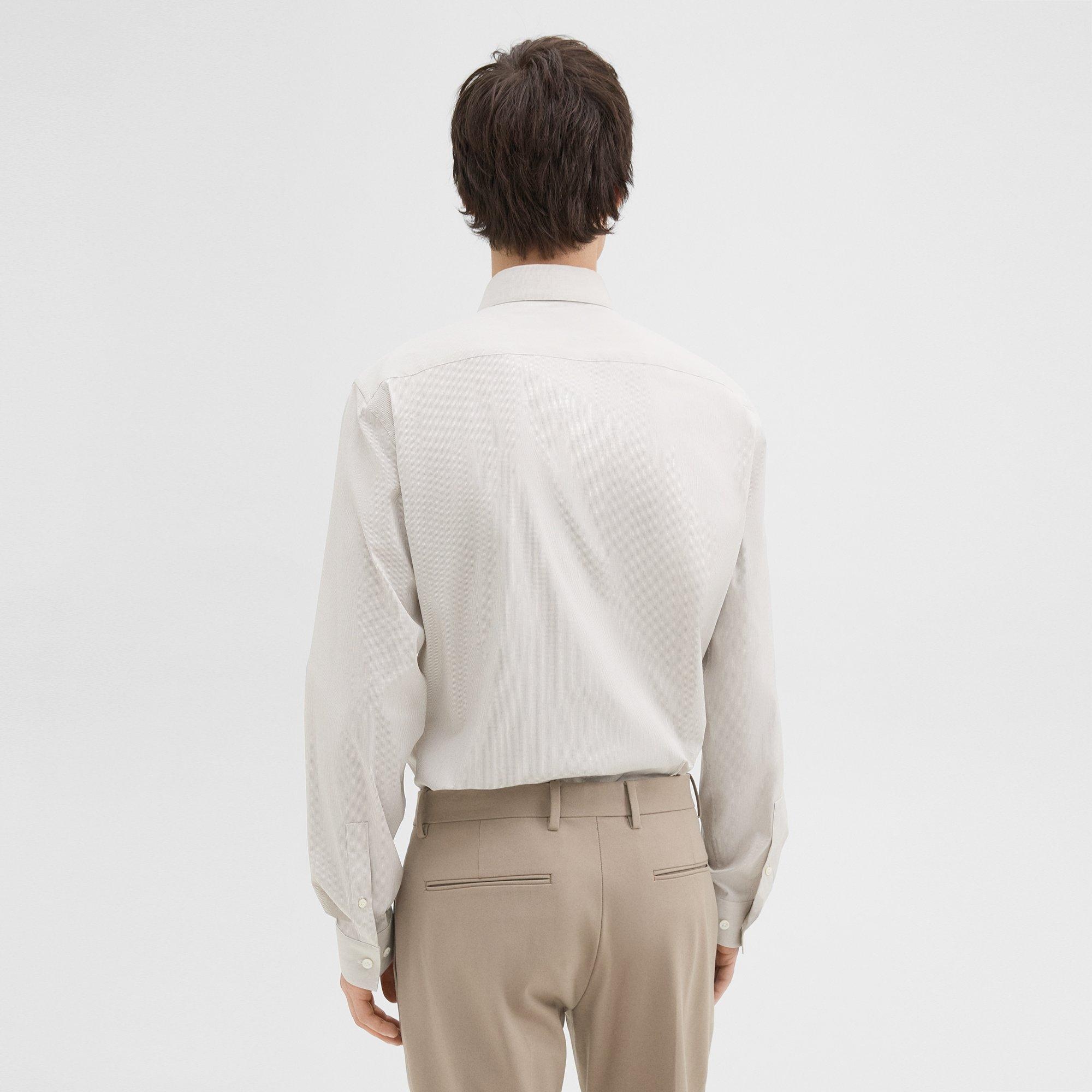 Sylvain Shirt in Checked Poplin - 4