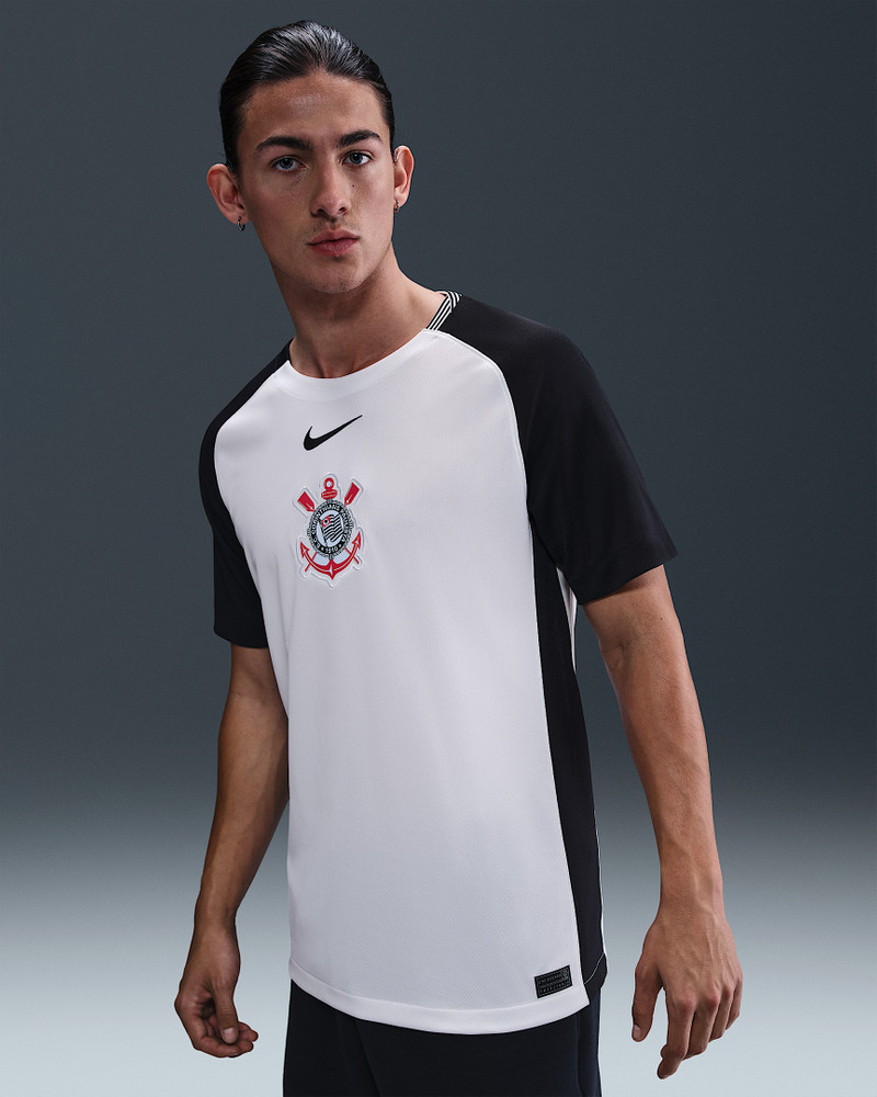 S.C. Corinthians 2025/26 Stadium Home Men's Nike Dri-FIT Soccer Replica Jersey 1