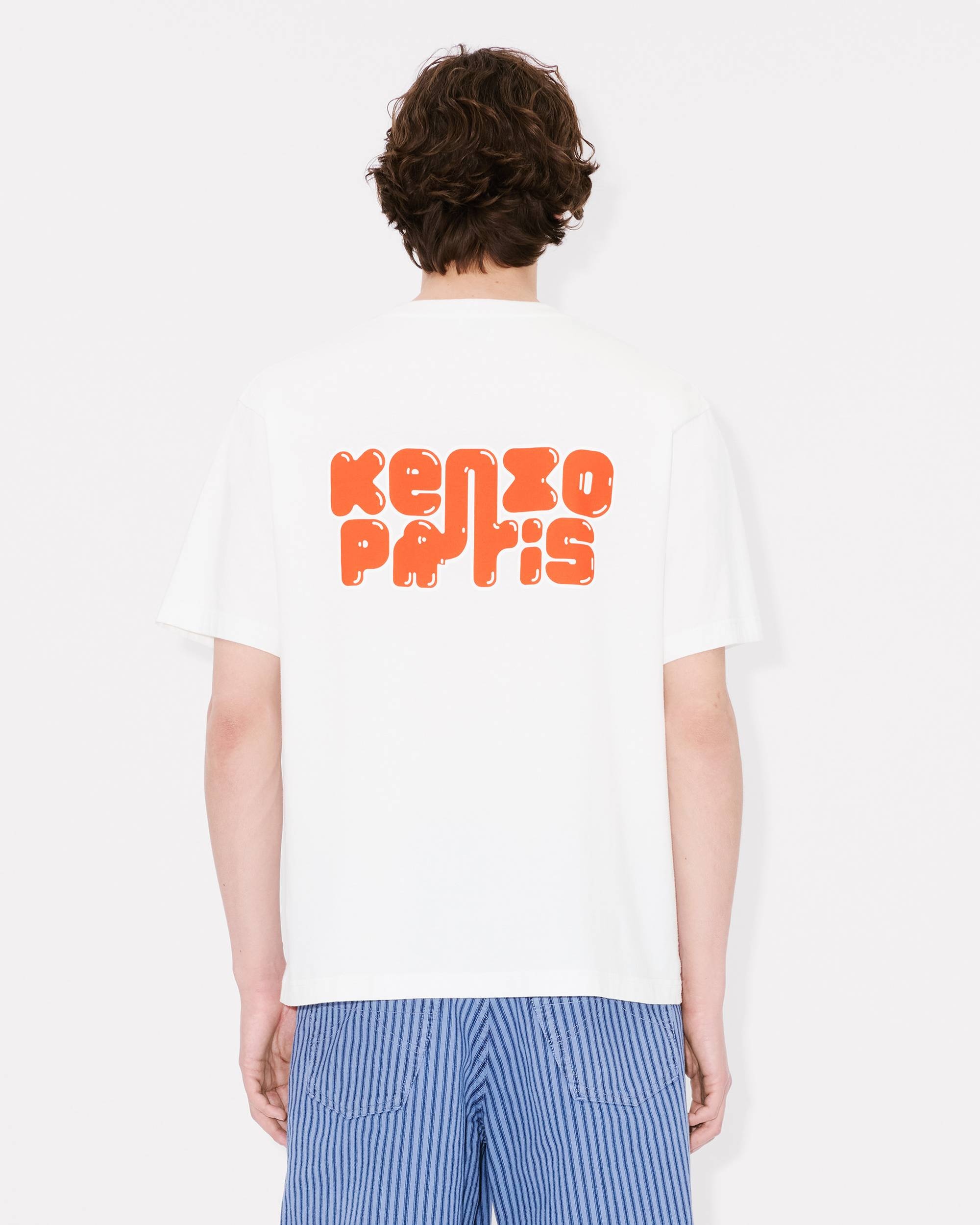 'KENZO Elephant Logo' oversized T-shirt in cotton - 4