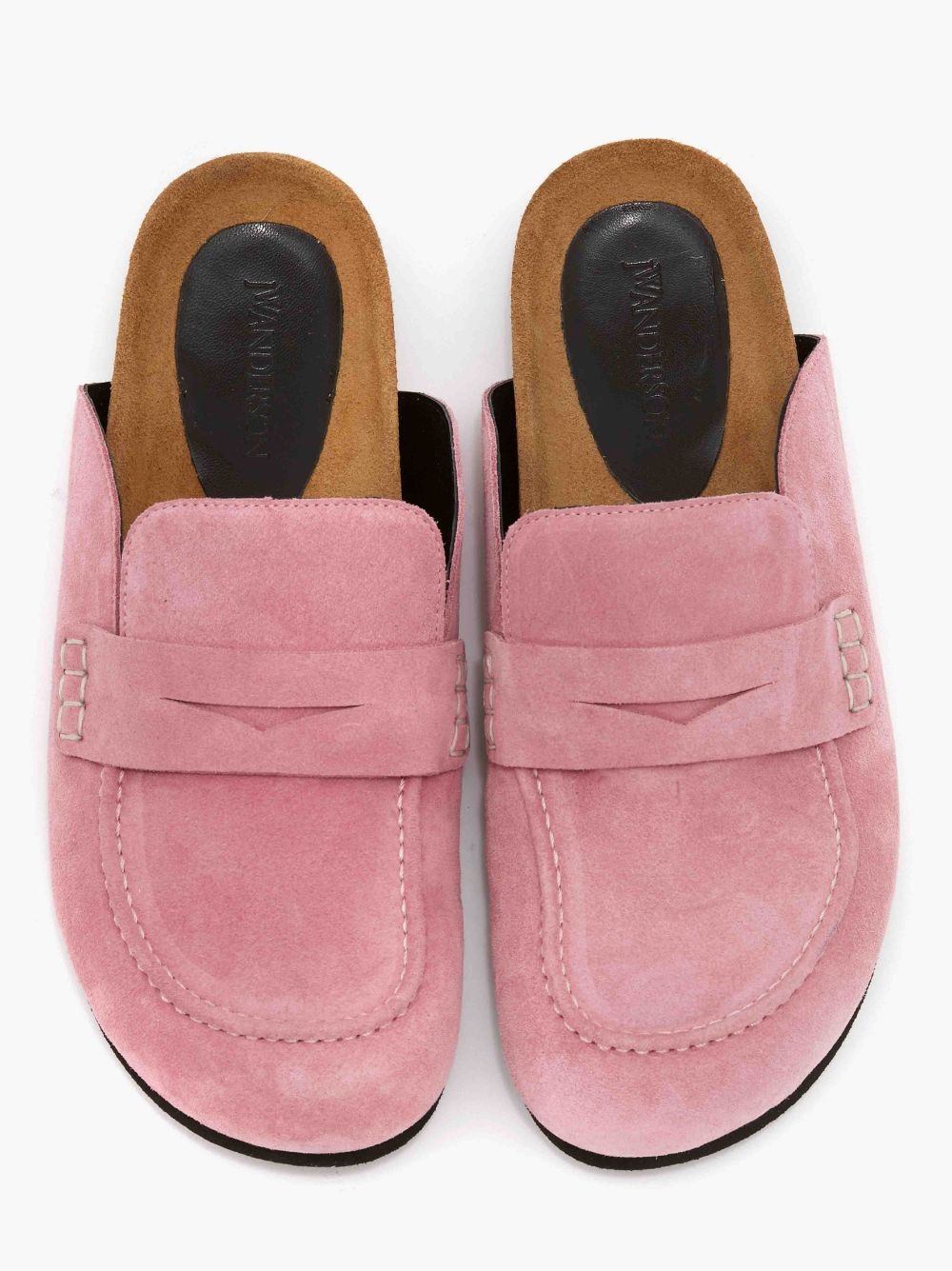 WOMEN'S SUEDE LOAFER MULES - 4