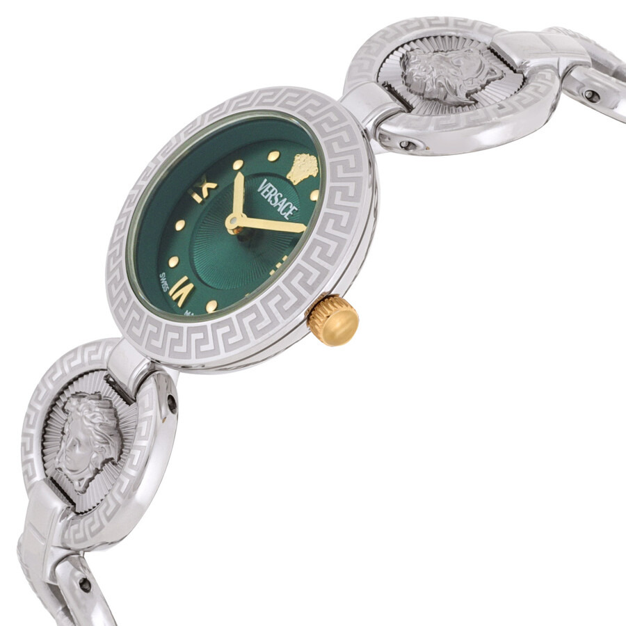 Versace Greca Jewel Quartz Green Dial Ladies Watch VEWCA0224 - 2