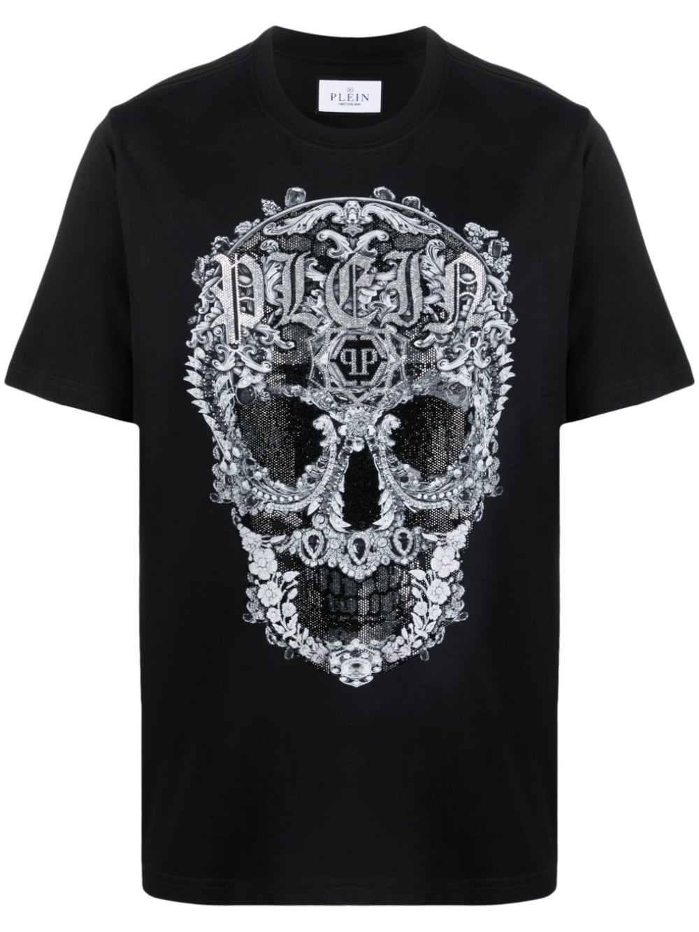 Baroque Skull cotton T-shirt - 1